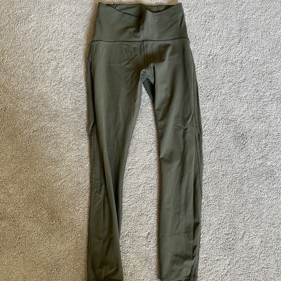 Lululemon Train Times 7/8 Pant *25" Green 4 - Picture 7 of 12